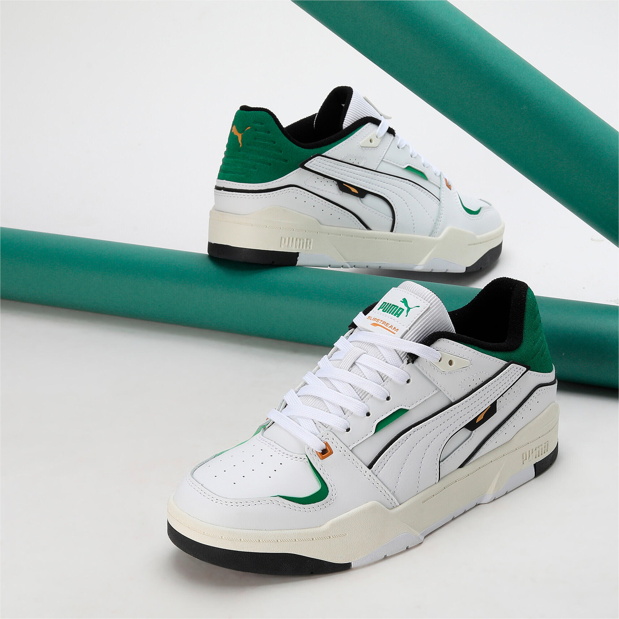 Baskets SLIPSTREAM Homme (Blanc / Vert) 7/7