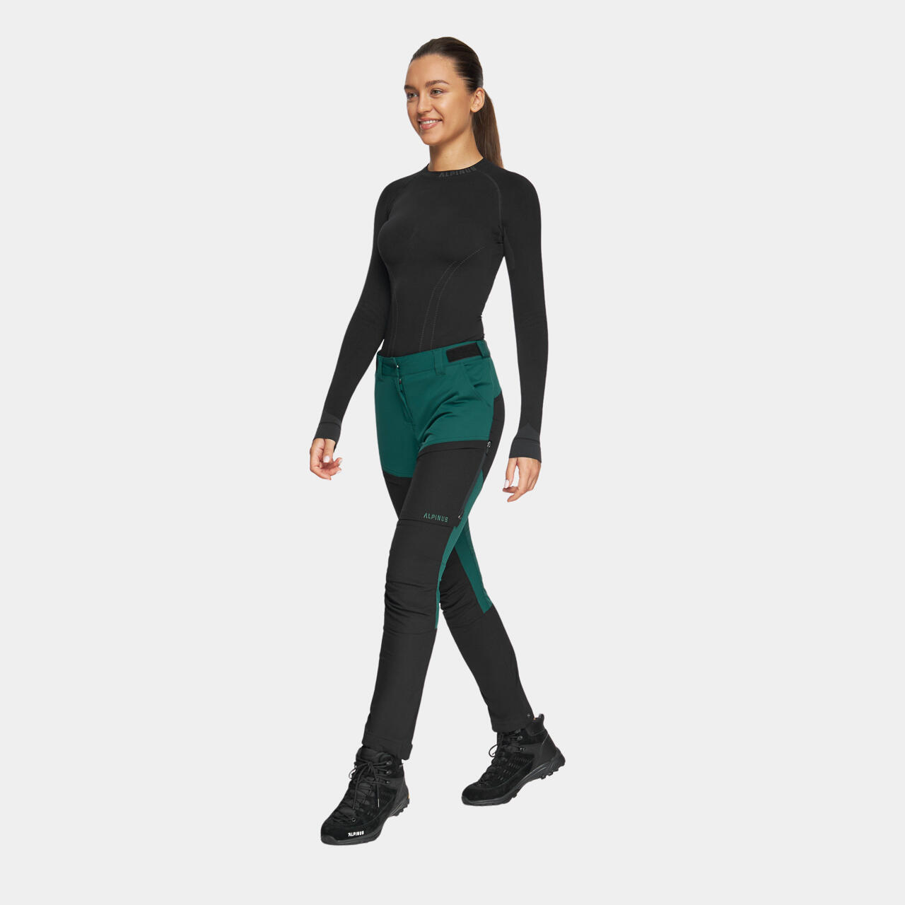 Pantalon résistant de trek montagne Alpinus Socompa - Femme 3/7