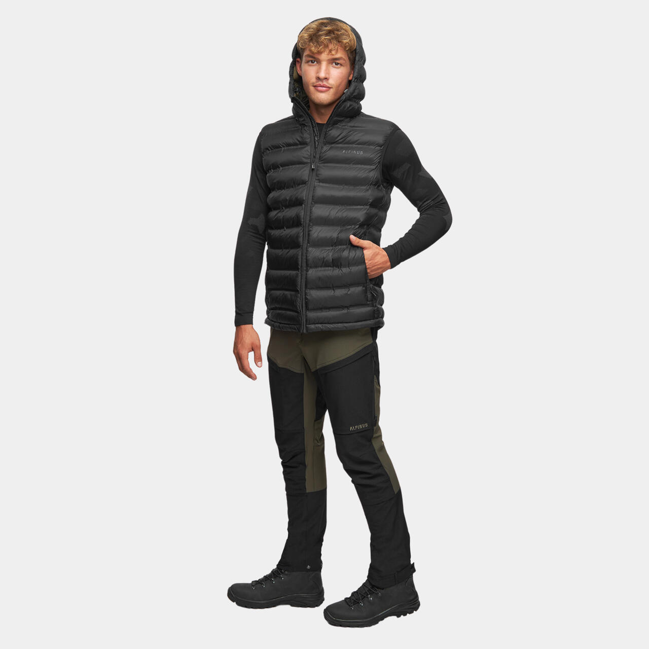 Chaleco trekking hombre Alpinus Artos 3/5