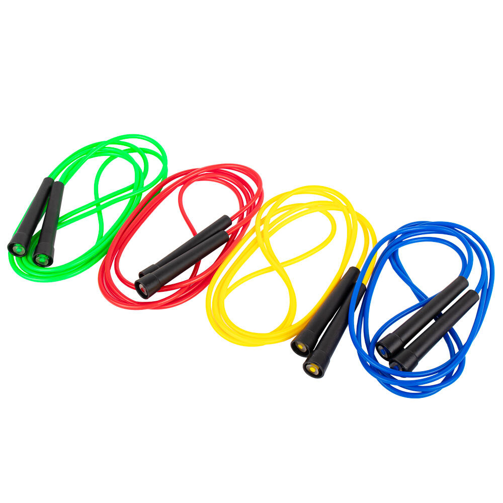 Corda Per Saltare Con Impugnature Soft Touch - PVC Pesi Per Allenamento - Foto 12