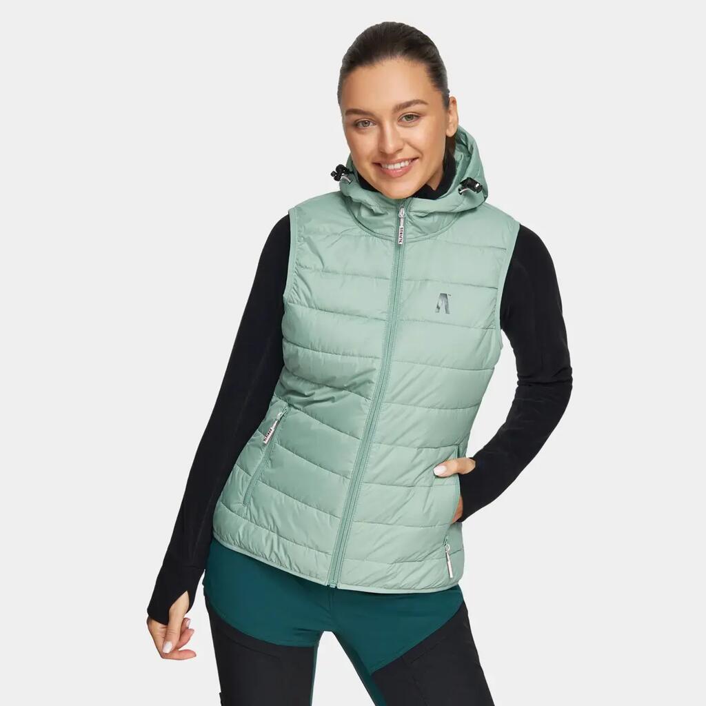 Alpinus Monza Lightweight Quilted Outdoor Vest - Pink