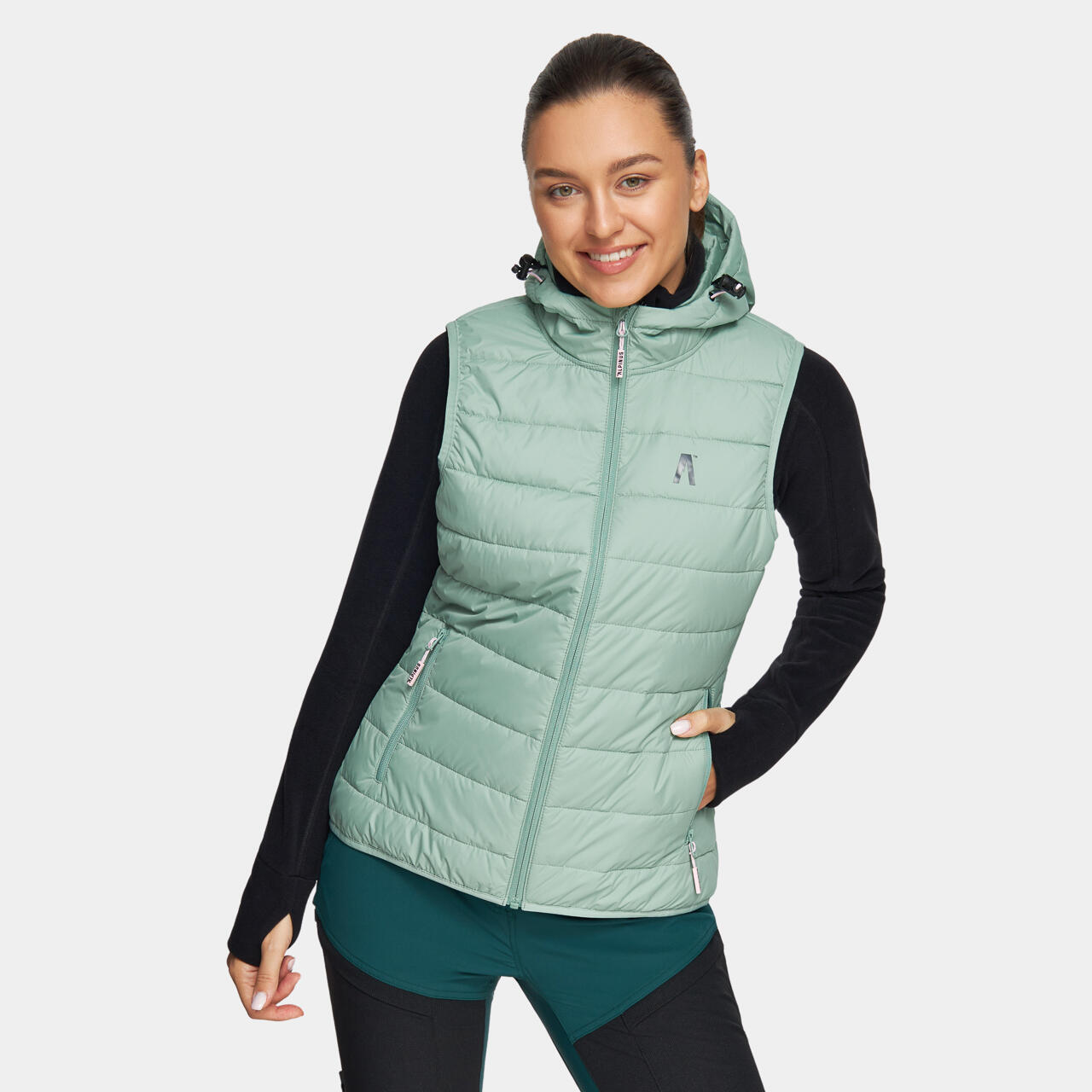 ALPINUS Wattierte Weste Damen Trekking Alpinus Monza
