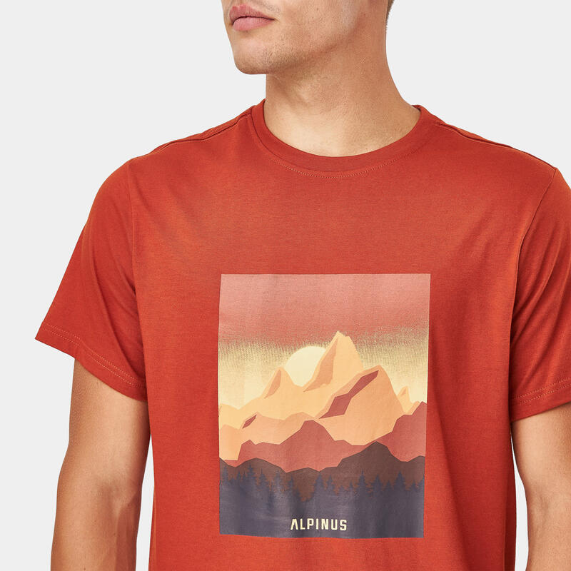 Wandel T-shirt voor heren Alpinus Drefekal