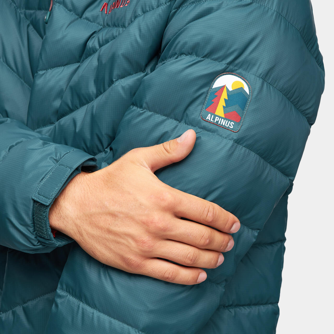 Winterjacke Heren Winterwandern Gänsedaune Alpinus Monviso 5/7