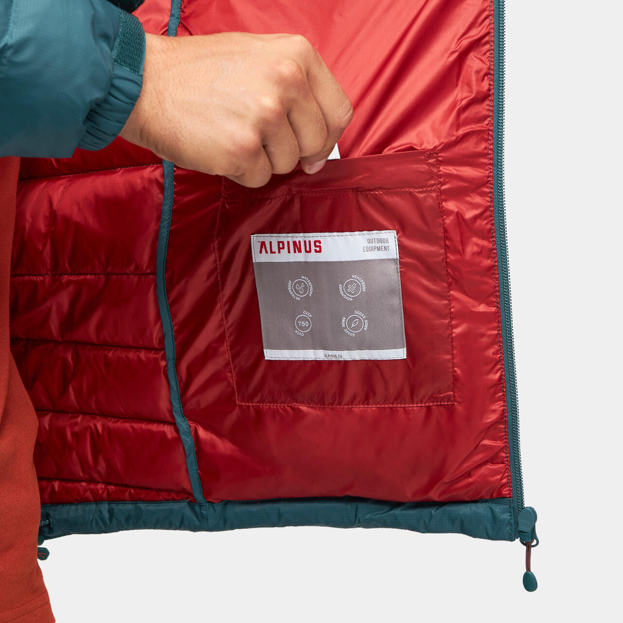 Winterjas voor heren Alpinus Monviso 4/7