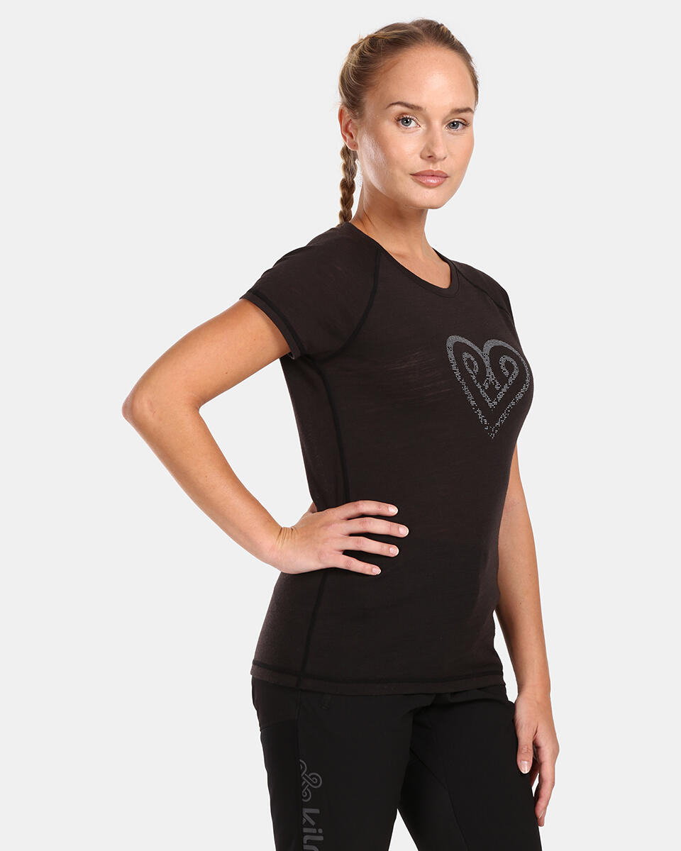 Camiseta de mujer de lana merino Kilpi ZARJA-W 2/4