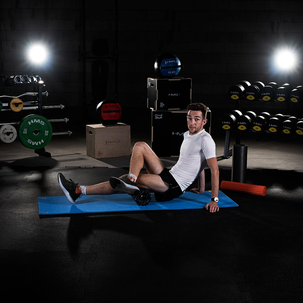 Fitnessmat met oogjes mfk03 HMS PREMIUM 5/7