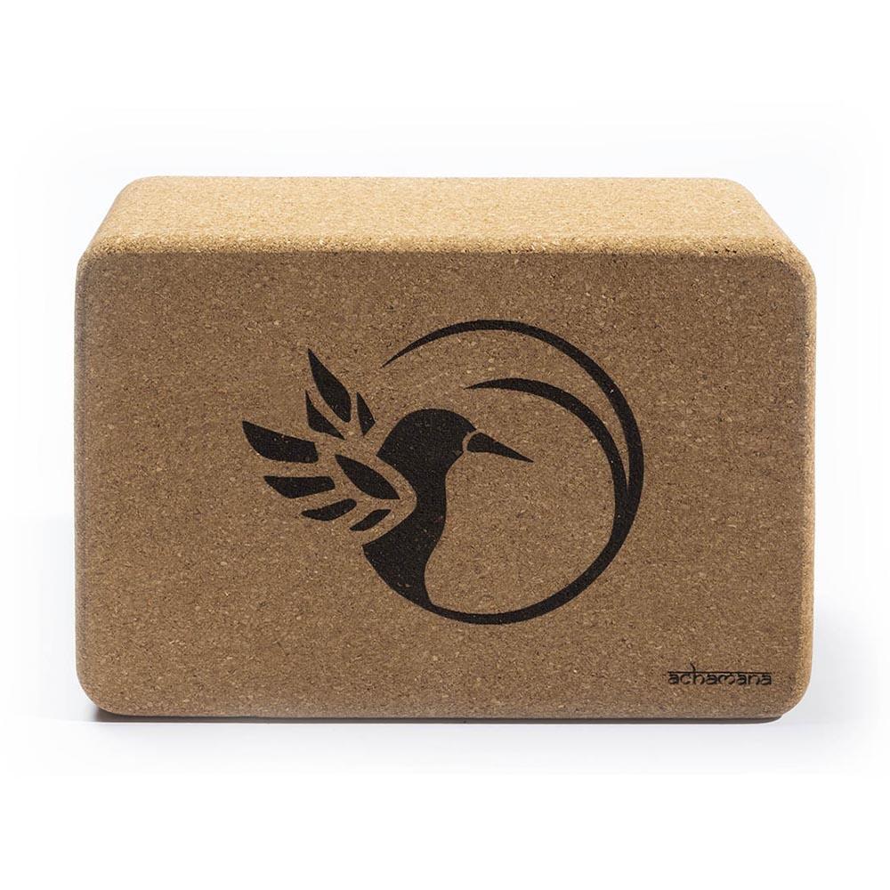 Yoga Studio Grande brique de yoga en liège confortable (22,5 cm x 15 cm x 7,5 cm) antibactérienne avec bords arrondis Yoga Studio Grande brique de yoga en liège confortable (22,5 cm x 15 cm x 7,5 cm) antibactérienne avec bords arrondis