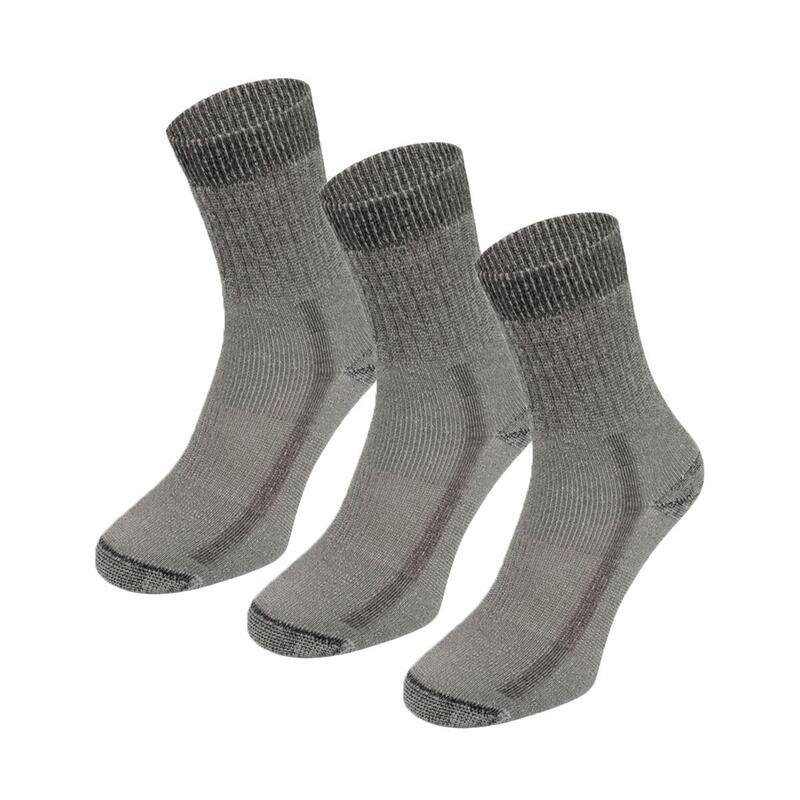 Lot de 3 paires de chaussettes fines en laine mérinos S7