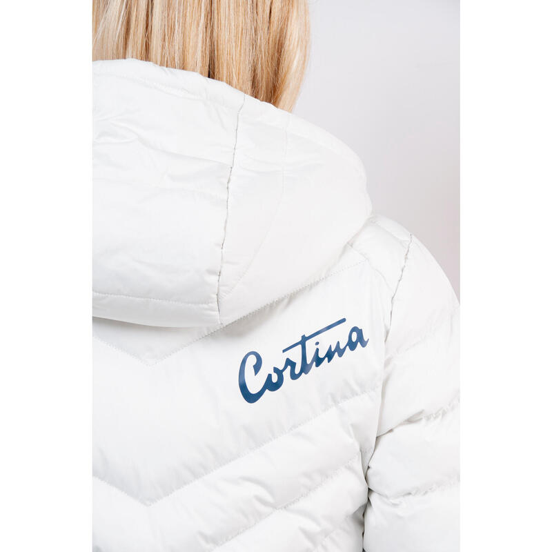 Giacca invernale da donna Ice imbottita con cappuccio, Fondazione Cortina