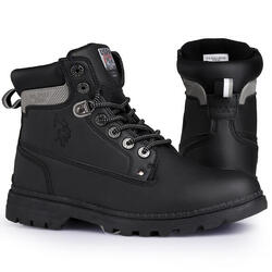 Glemo US Polo ASSN Bottes montantes noires – Taille 44