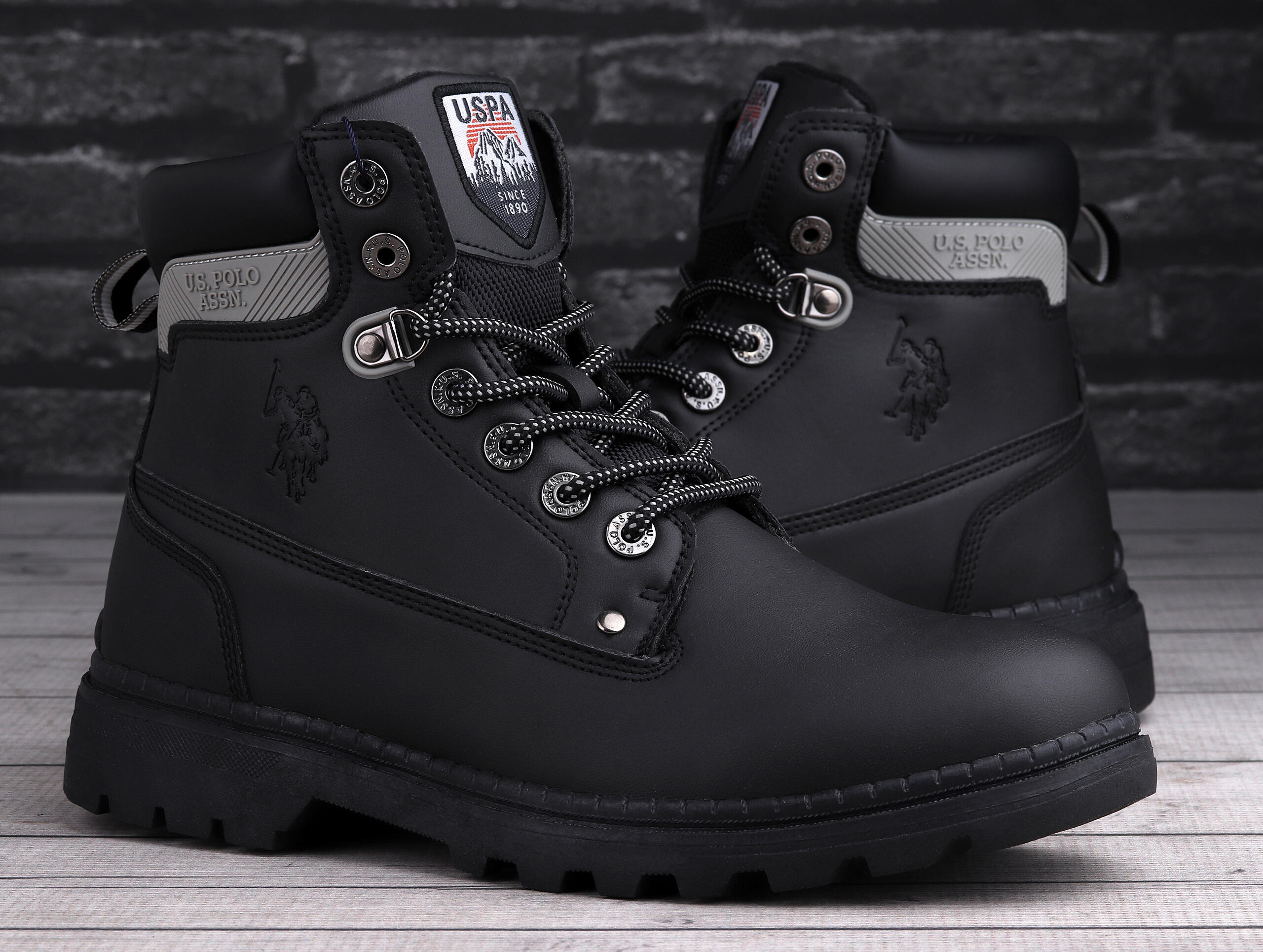 Buty męskie zimowe trapery U.S POLO