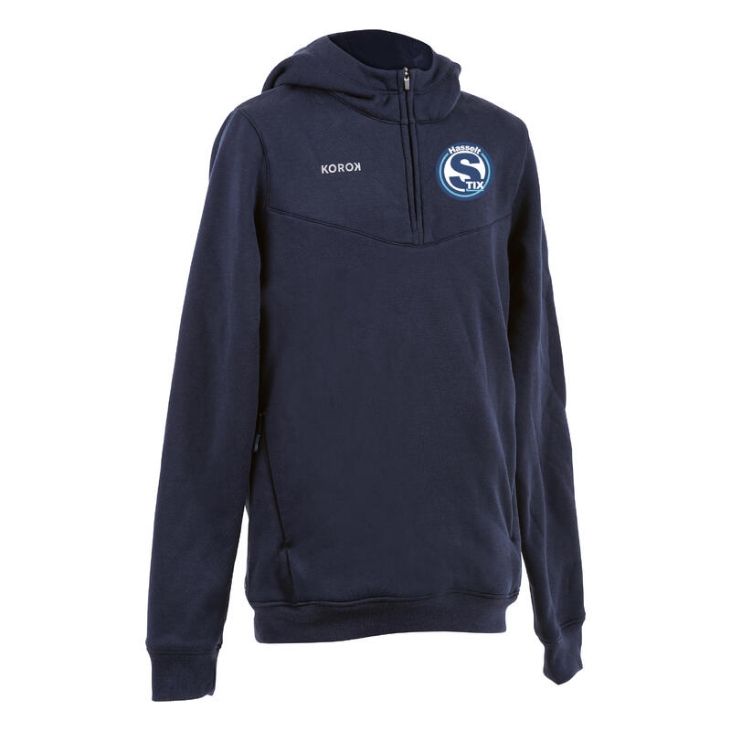 Sweat-shirt de Hasselt Stix junior FH500 bleu marine