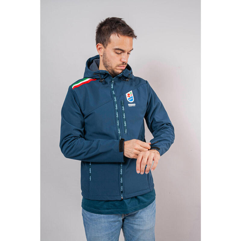 Giacca softshell da uomo  con membrana antivento