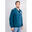 Felpa full zip da uomo con cappuccio Blue  FONDAZIONE CORTINA