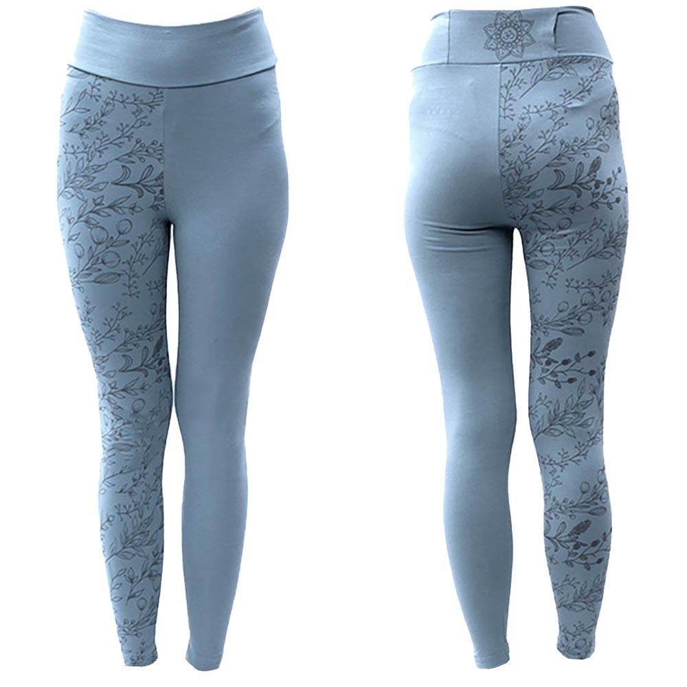 Legging Kyodan Femme – Taille Haute – Camouflage Gris – Taille S (25" Inseam) – NEUF
