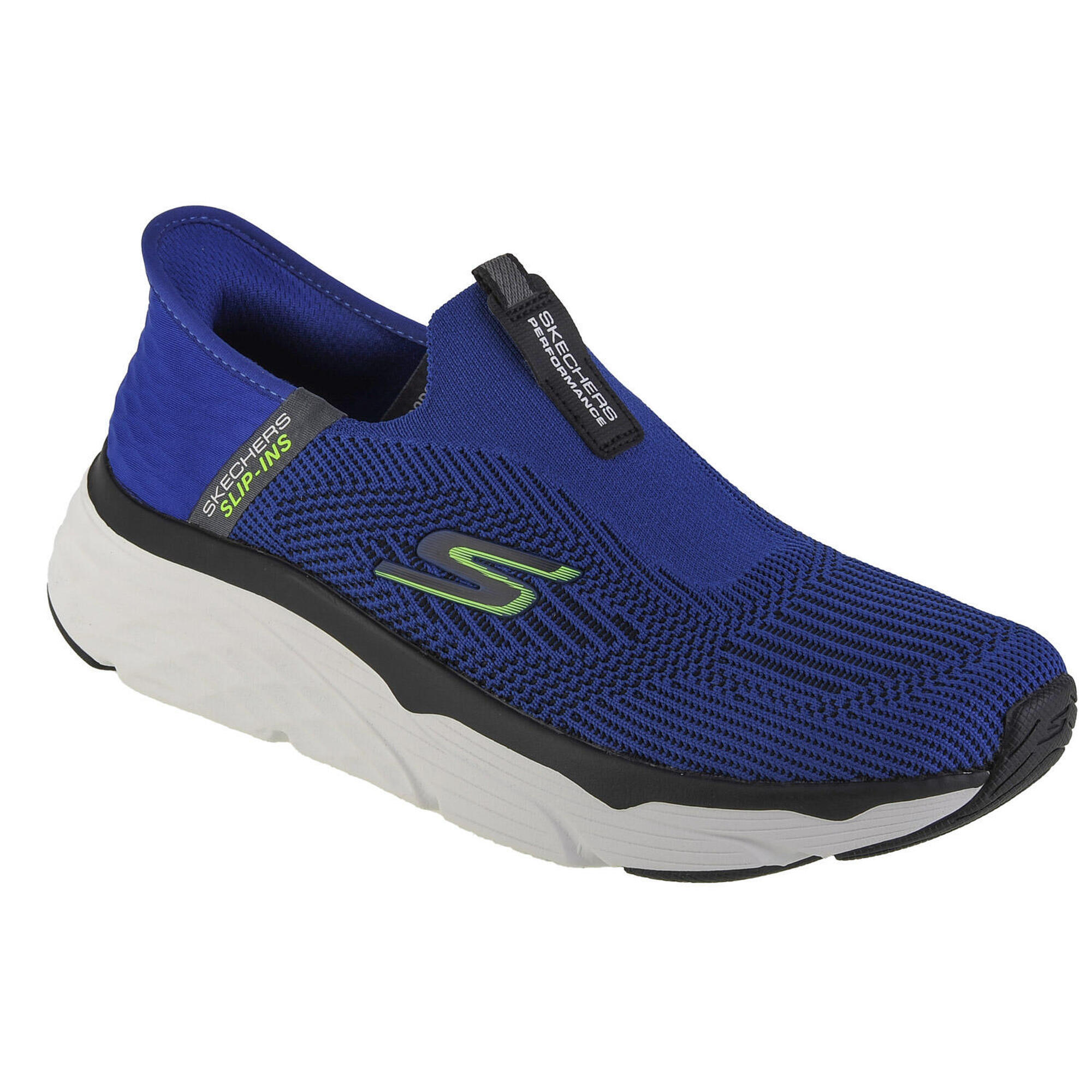 Skechers - Sneakers Pour Hommes Max Cushioning - Advantageous Slip-ins - Chaussures De Sport - Bleu - 43,5 - Decathlon