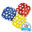 Set de 3 balles à grains- Juggling Series- 80grammes Rouge/Jaune/Bleu