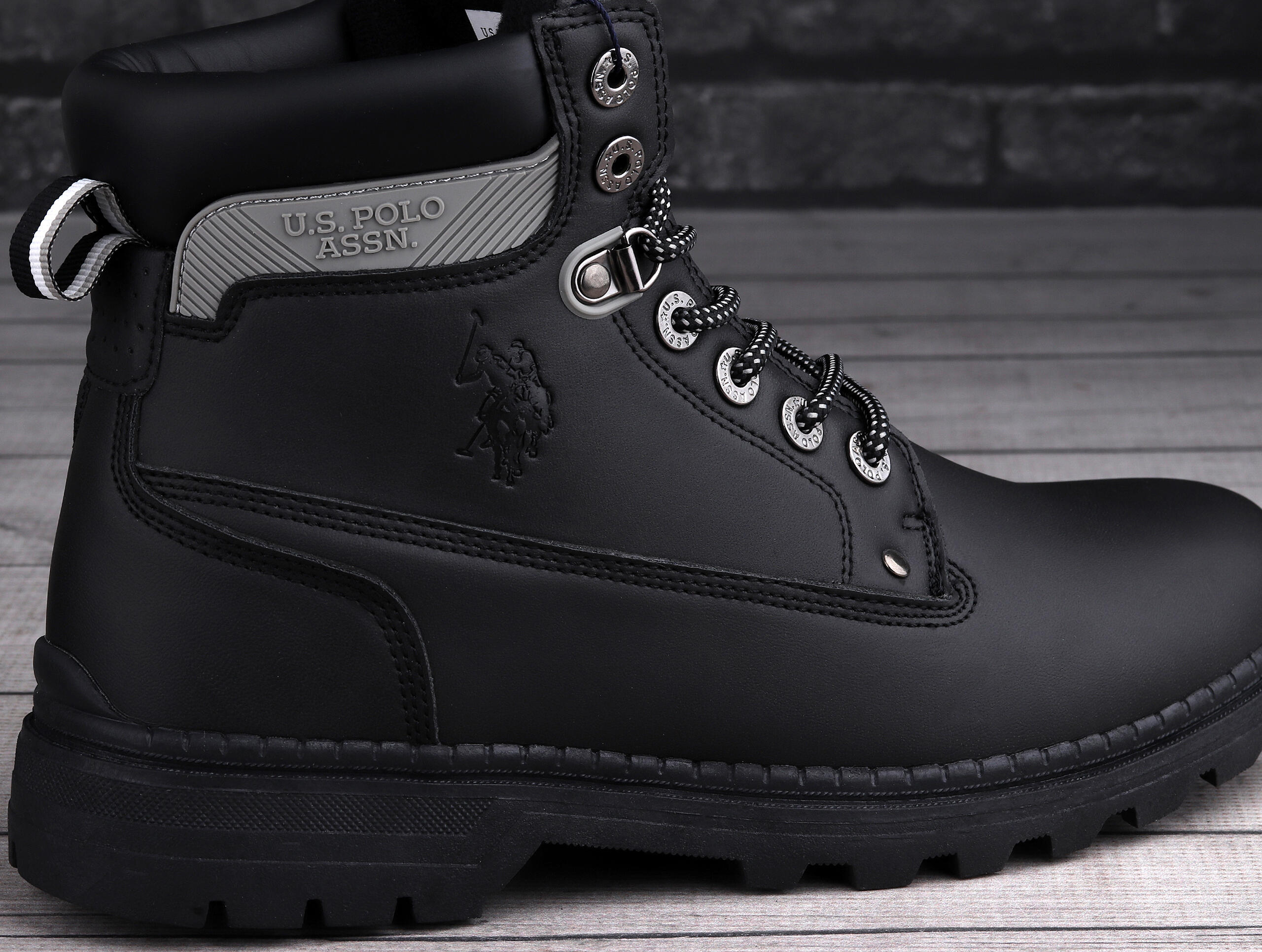 Buty męskie zimowe trapery U.S POLO 5/7