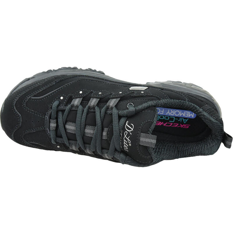 Pantofi sport femei Skechers D'Lites, Negru