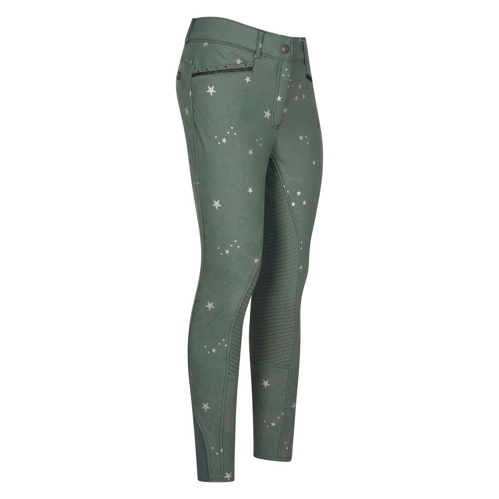 Women's full grip riding pants Imperial Riding El Capone Winterwarm AOP