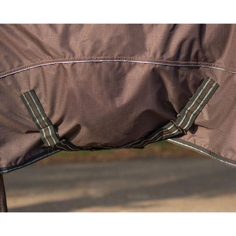 Coperta Turnout QHP Per Puledro: Impermeabile, Traspirante E A Crescita Rapida (Colore Blu)