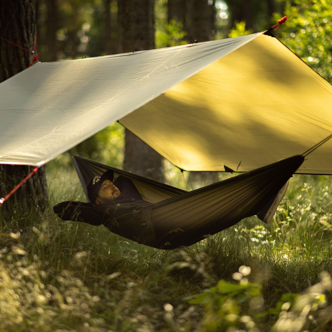 Tarp de camping Alpinus Zagros 2,9x2,9m 3/7
