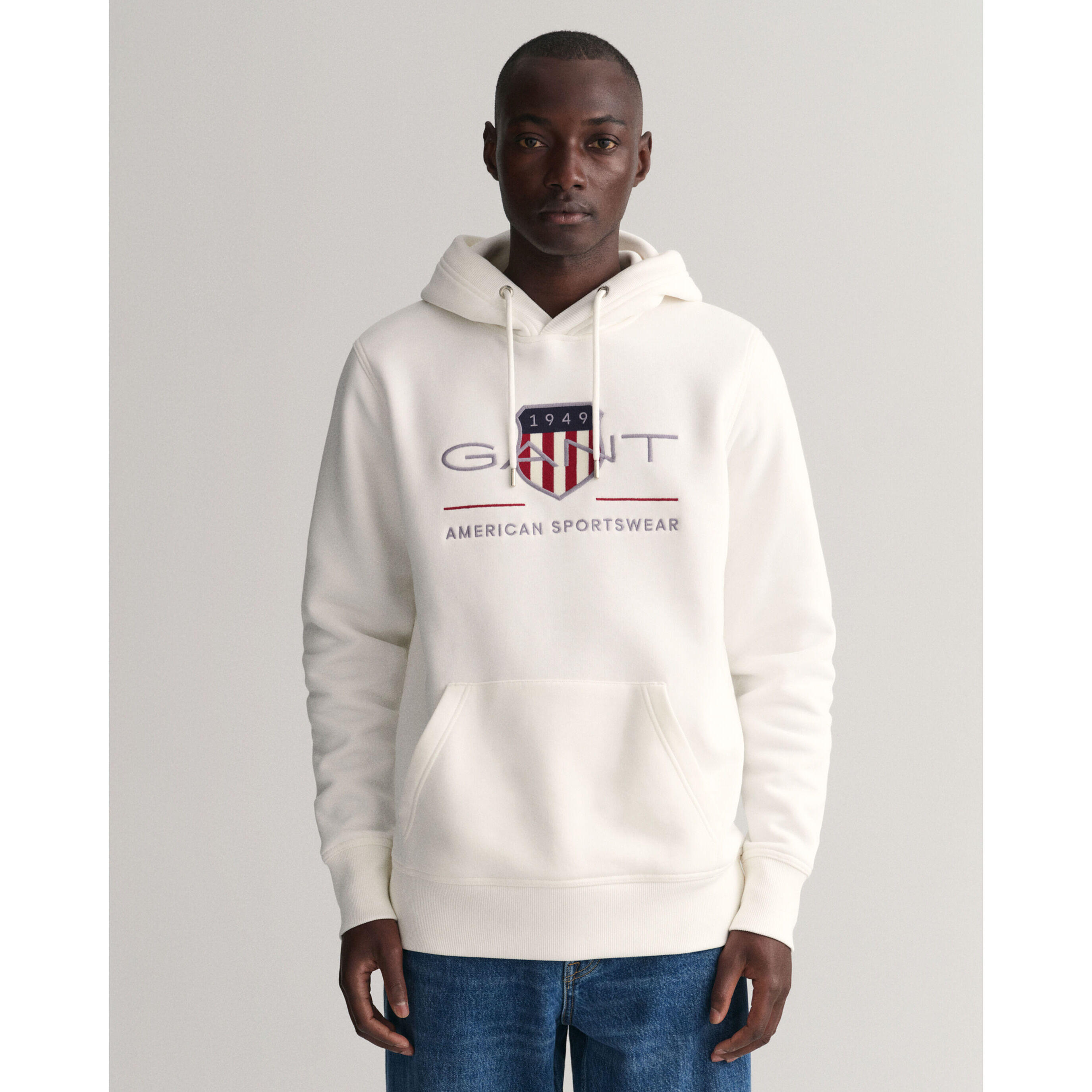 Felpa con cappuccio Gant Archive Shield 3/7
