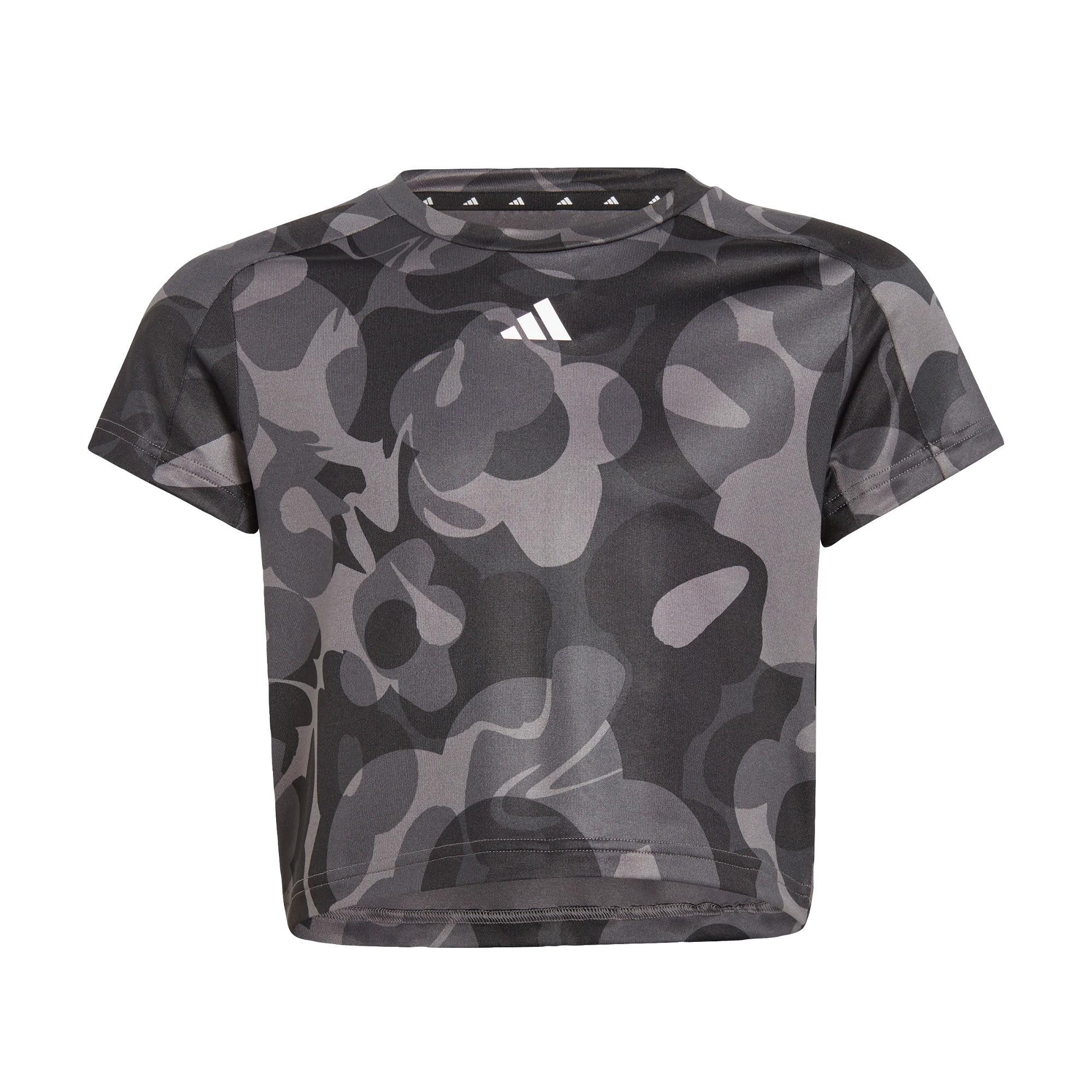 ADIDAS Essentials AEROREADY Seasonal Print Crop Tee Kids