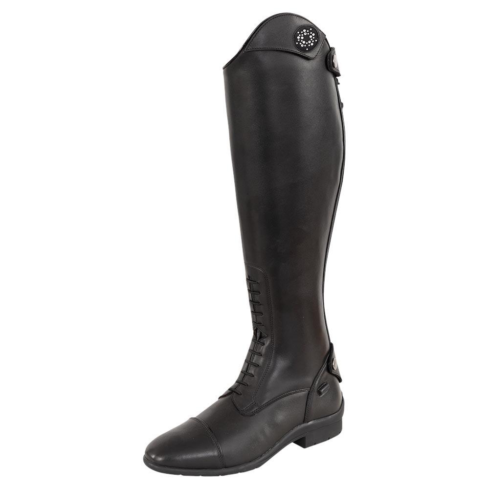 Premiere - Bottes D'Équitation En Cuir Tige Normale Premiere Davidoff - Bottes D'Équitation - Noir - 43 - Decathlon