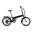 Bicicletta elettrica pieghevole Popal E-Folt 2.0 - 380Wh - 6 marce - Nero