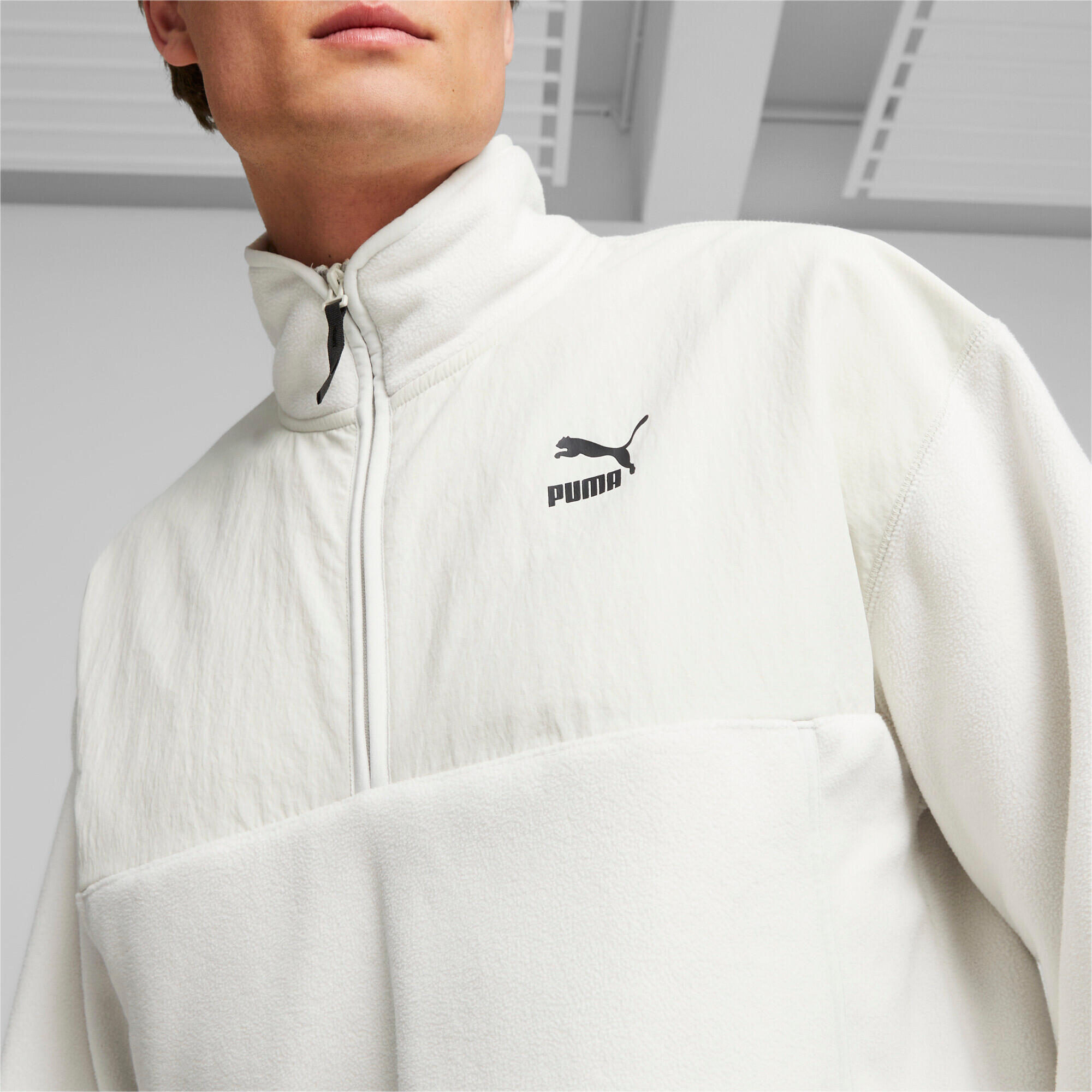Pile con mezza zip Puma Classics Utility Fleece 6/7