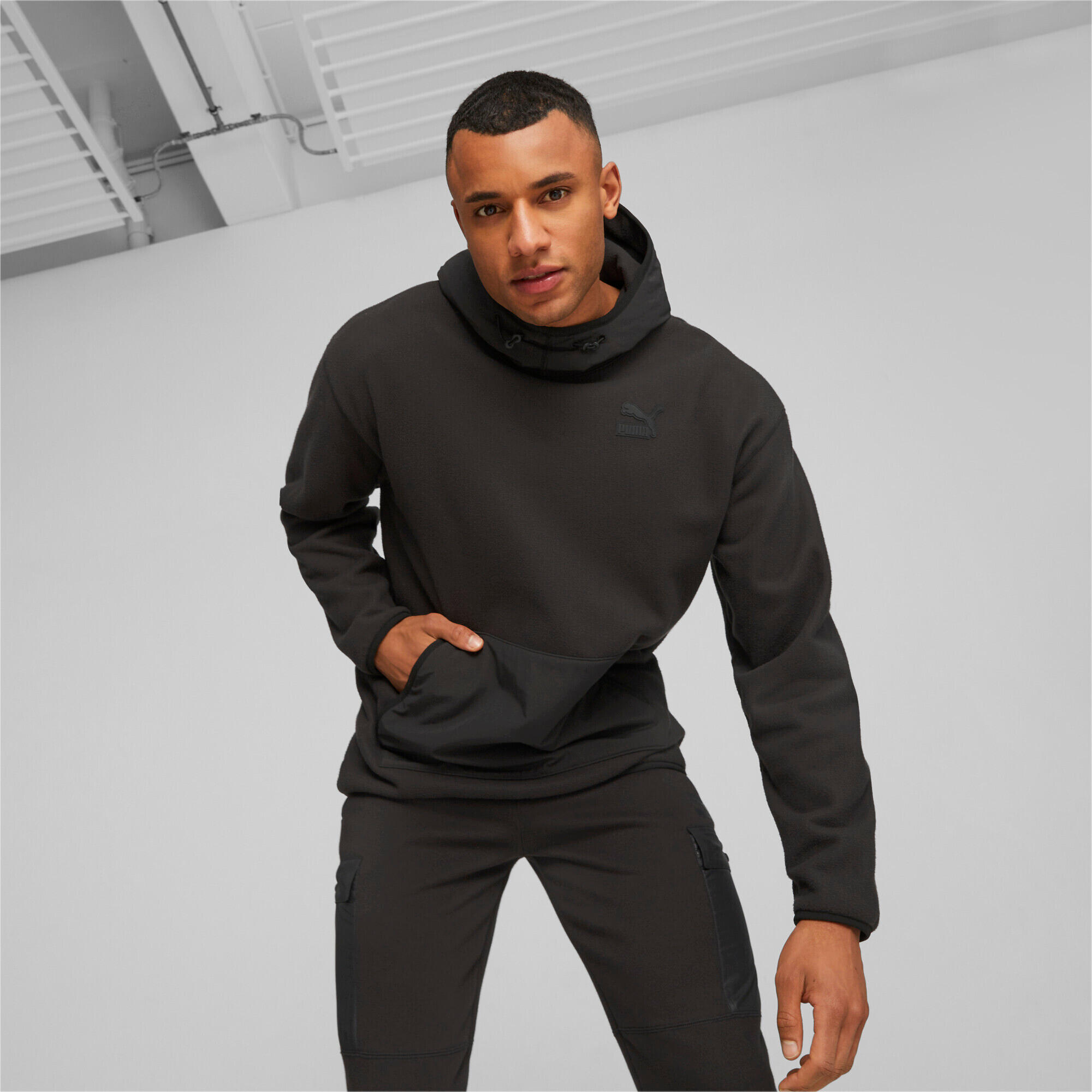 Polaire à capuche Puma Classics Utility Fleece 2/7