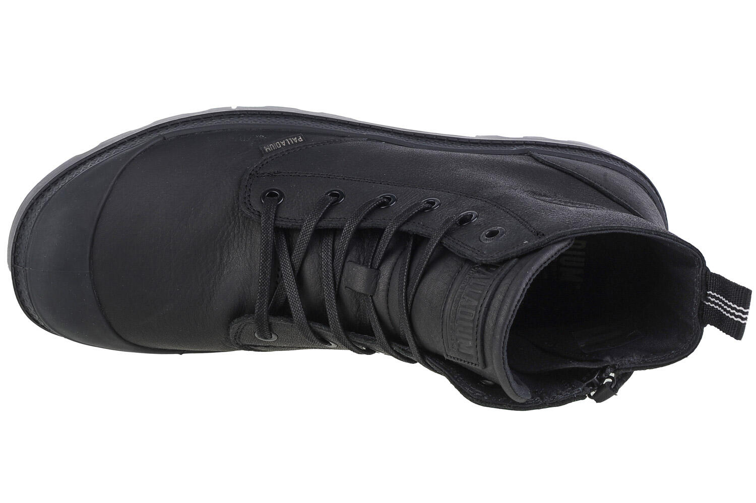 PALLADIUM Unisex Pampa Zip Leather ESS Boots Stiefelette 76888 Schwarz 3/5