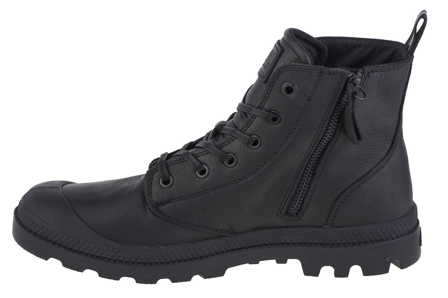 PALLADIUM Unisex Pampa Zip Leather ESS Boots Stiefelette 76888 Schwarz 2/5