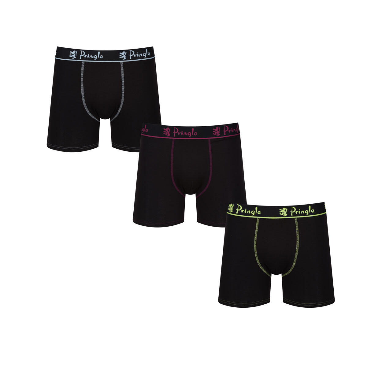 PRINGLE OF SCOTLAND Mens Bamboo Elastane Boxer Trunk