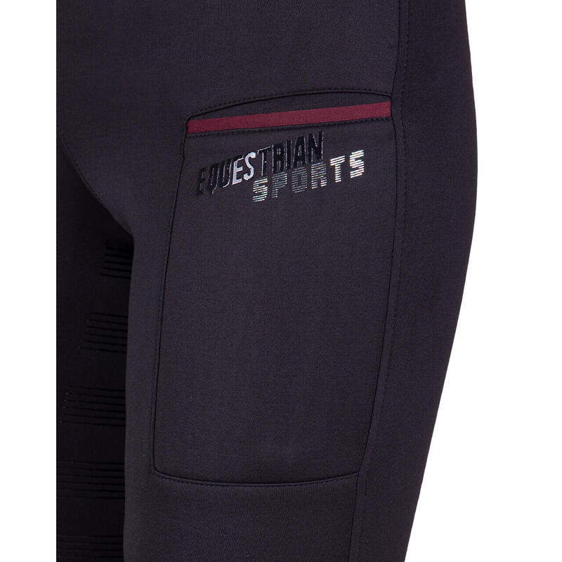 Reithose Full Grip QHP World Tour