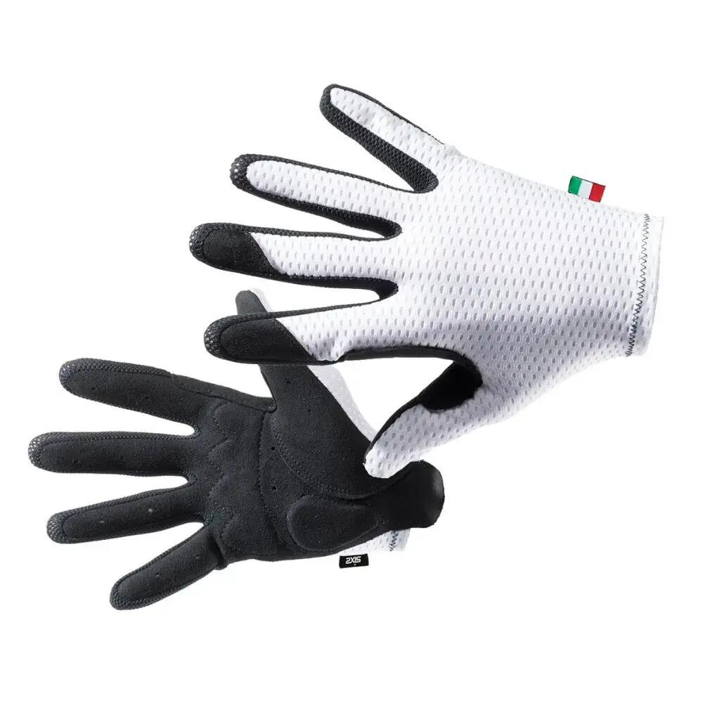 Guantes de Ciclismo SIXS LF Blancos 1/3