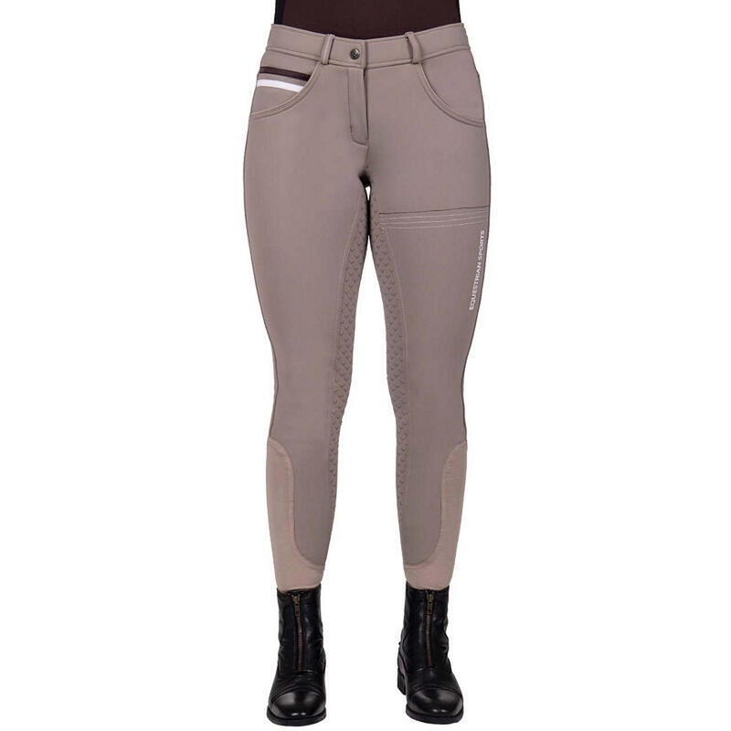 Pantalon équitation full grip QHP Emma