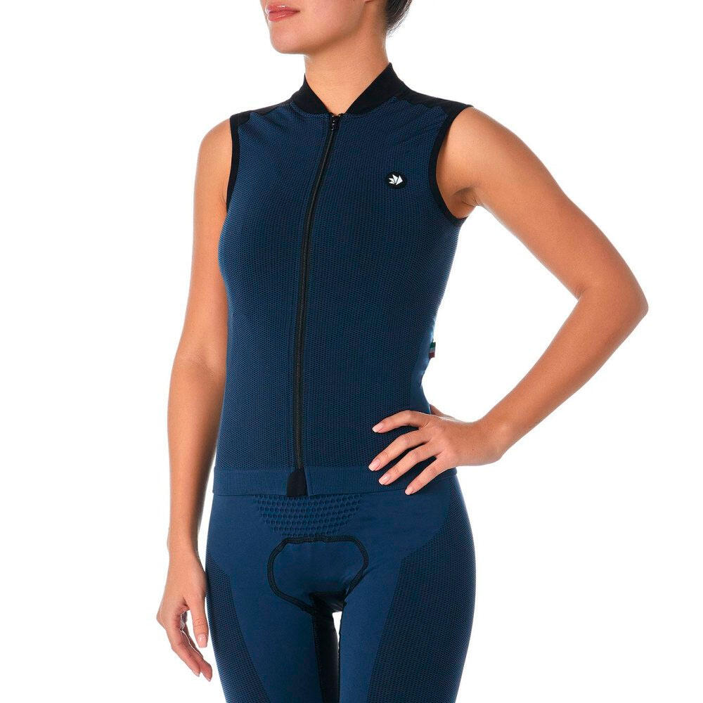 Maglia da ciclismo senza maniche SIXS CLIMA Blu 5/6