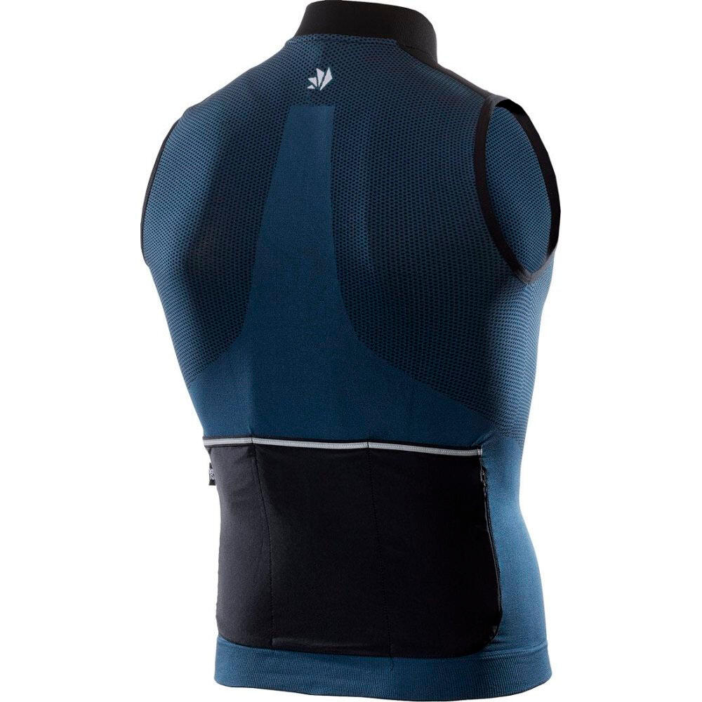 Maglia da ciclismo senza maniche SIXS CLIMA Blu 2/6