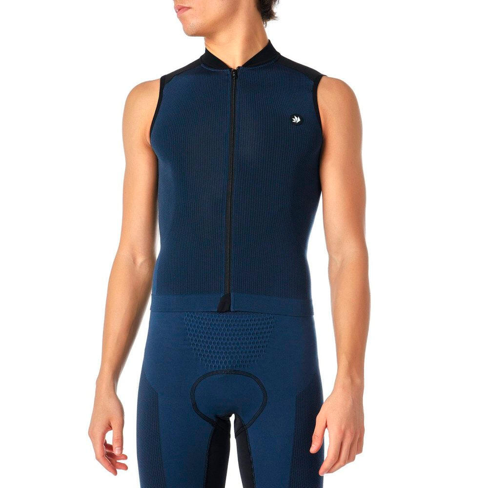 Maglia da ciclismo senza maniche SIXS CLIMA Blu 3/6