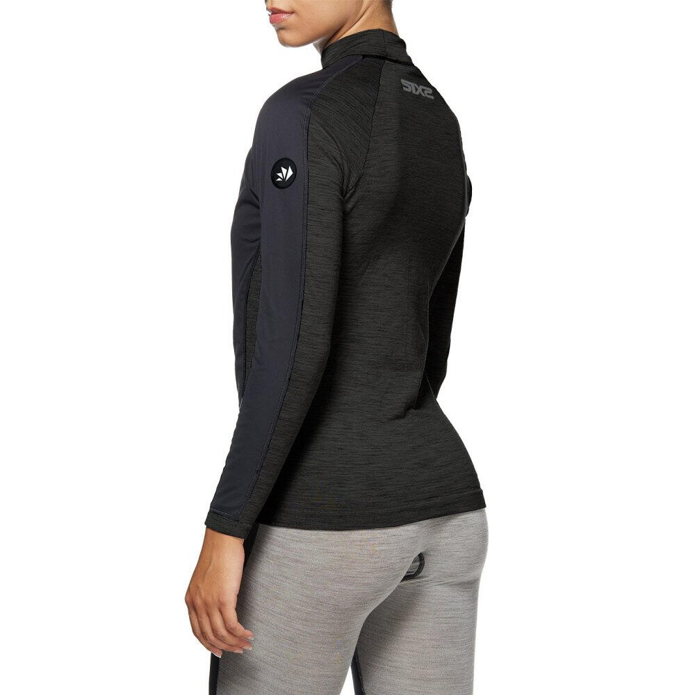 Camiseta interior de manga larga SIXS TS4 MERINOS Negro 6/6