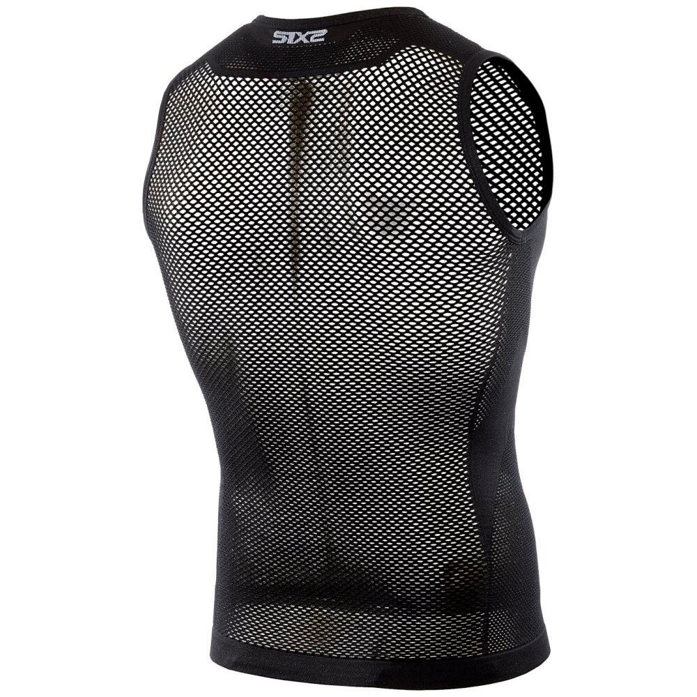 Camiseta interior sin mangas SIXS SMRX Negro 3/7