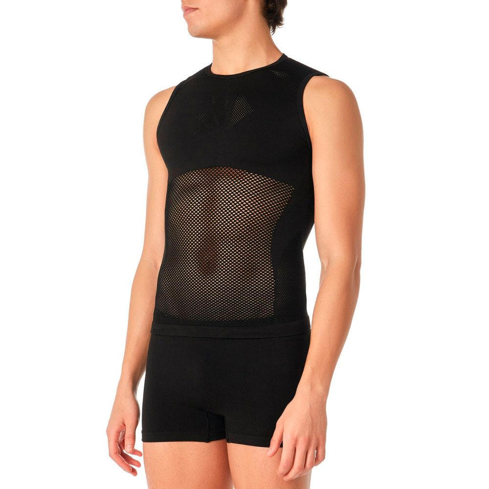 Camiseta interior sin mangas SIXS SMRX Negro 4/7