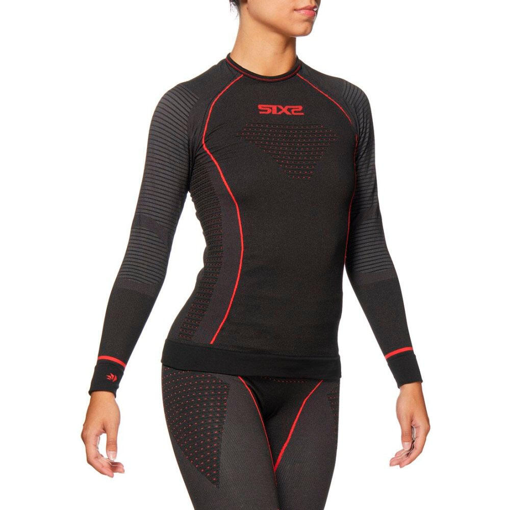 Camiseta interior de manga larga SIXS TS2W CU Negro 5/7