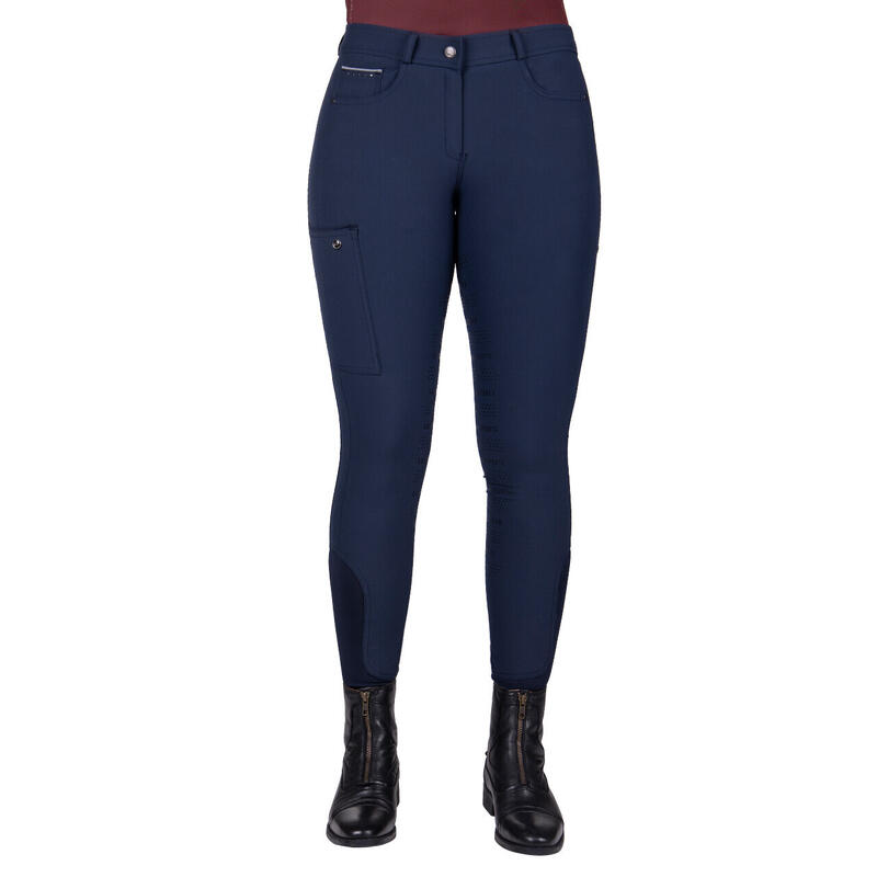 Pantalon équitation full grip QHP Qiara