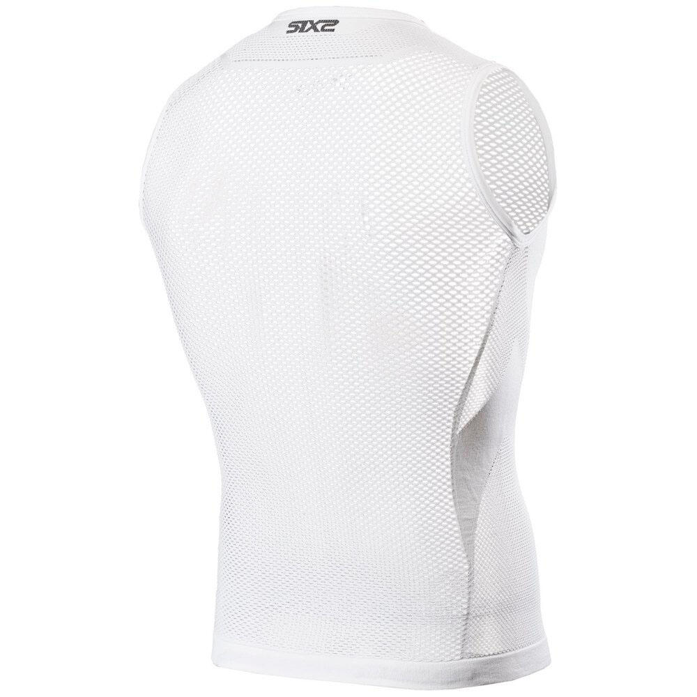 Camiseta interior sin mangas SIXS SMRX Blanco 2/6