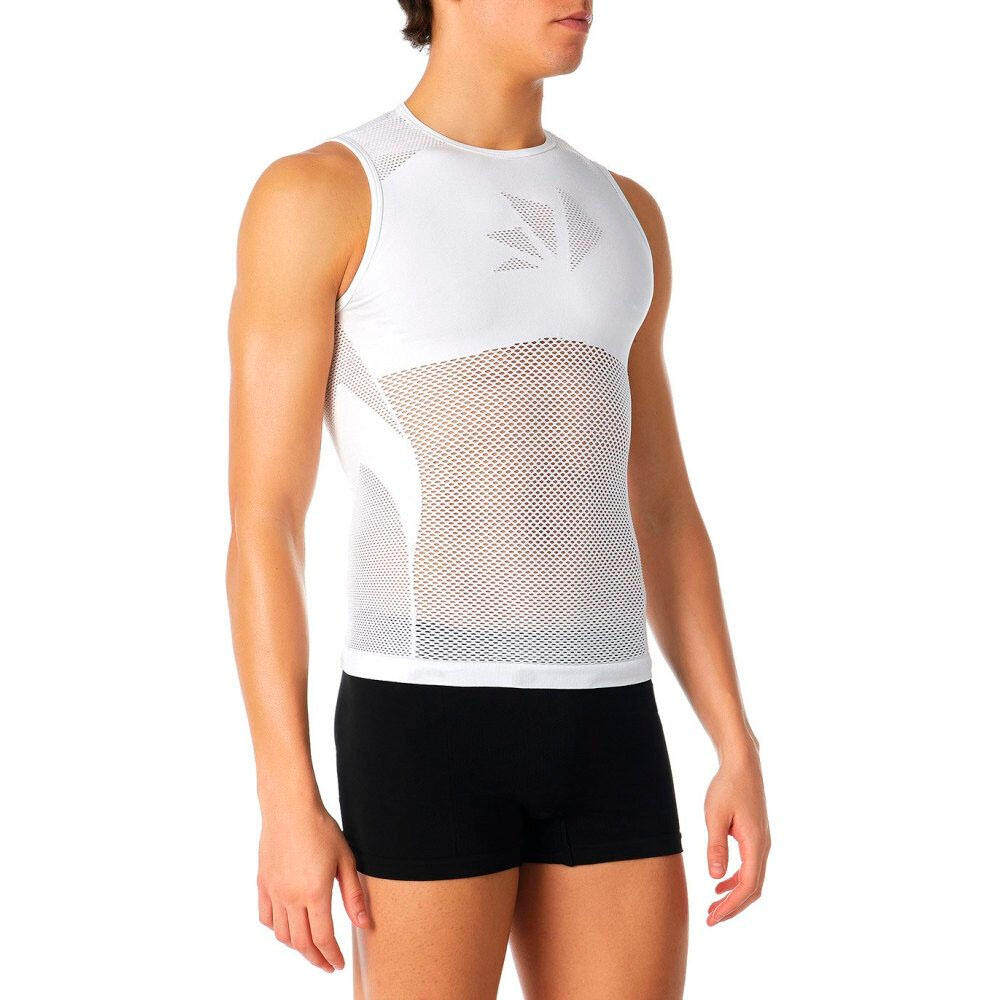 Camiseta interior sin mangas SIXS SMRX Blanco 3/6