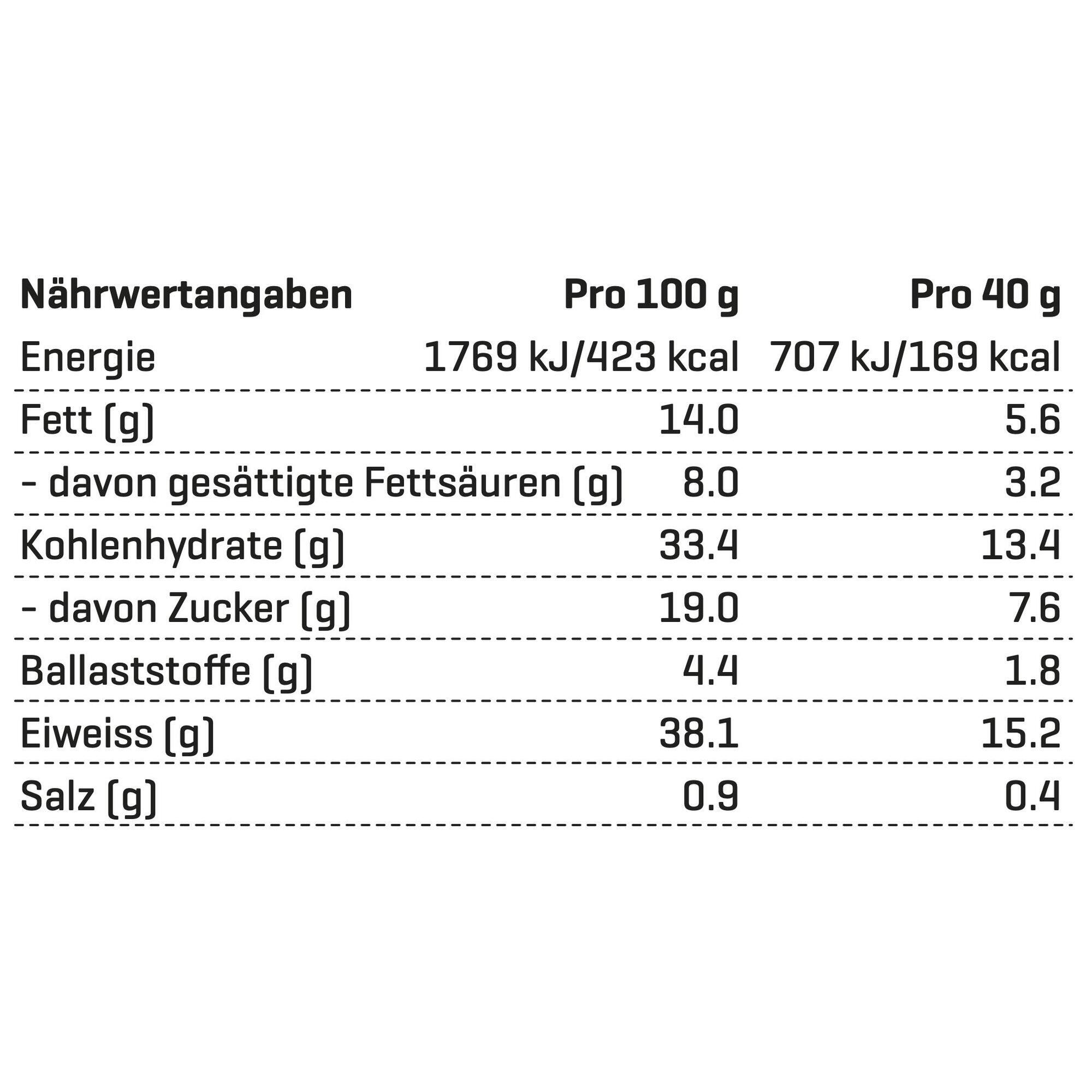 BARRETTA AD ALTO CONTENUTO PROTEICO VEGANO